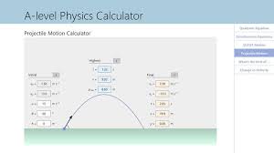 a level physics calculator app for