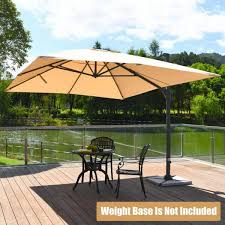 Rectangular Cantilever Patio Umbrella
