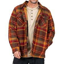 maplewood hooded shirt jacket