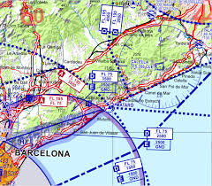 Flight Planner Sky Map Vfr 500 Chart Spain Portugal