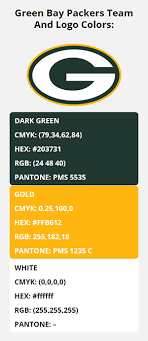 Green Bay Packers Team Colors Hex
