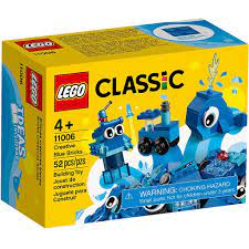 Đồ Chơi Lắp Ghép LEGO Classic Hộp Lắp Ráp Sáng Tạo Xanh Dương 11006 (52 Chi  Tiết)