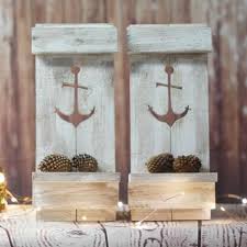 Marble Rustic Nautical Anchor Pallet