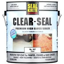 Seal Krete Clear Listing Image Garage Floor Sealer High