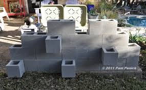 concrete block wall project for new