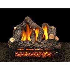 Vented Propane Gas Fireplace Logs