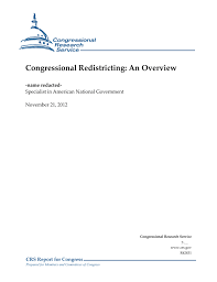 congressional redistricting an