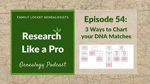 Rlp 54 Three Ways To Chart Your Dna Matches Family Locket