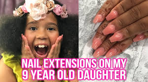 what age can kids get acrylic nails snc