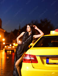 luxury woman in evening dress