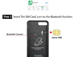After you remove your sim card from the tray, notice the notch in one corner of the new sim card. 3 In 1 Dual Sim Card Power Jacket For Iphone 8 Plus