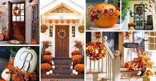 15 lovely fall front porch decorating