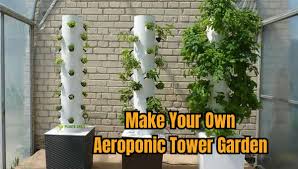 how to make diy aeroponic tower garden
