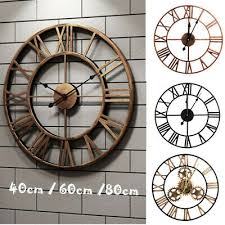 extra large roman wall clock 40 60cm