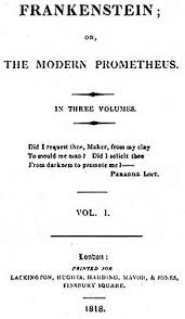 Everything you need for every book you read. Frankenstein Wikipedia