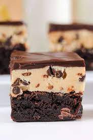 cookie dough brownies easy delicious
