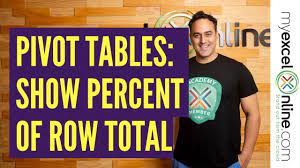 pivot table excel tutorial show the