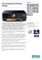Die neuesten gerätetreiber zum download: Xp 600 Epson Europe Pdf Katalog Technische Unterlagen Prospekt