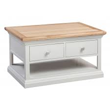 Cotswold Grey Painted 2 Drawer Coffee