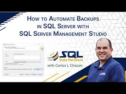 how to automate backups in sql server