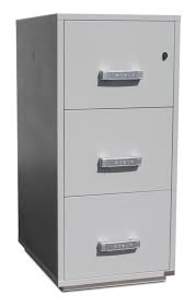3 drawer fireproof filing cabinet