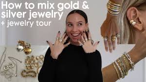 can you mix gold silver jewelry