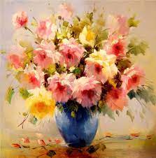 An appeal to germany for 2019: Beautiful Flower Paintings Famous Flower Paintings Flower Painting Images Floral Watercolor Paintings