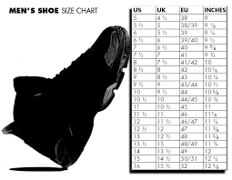 Jordan Shoes Size Chart