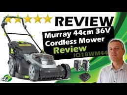 murray 44cm cordless lawn mower