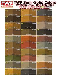 They hide the wood's natural texture entirely, changing the color and get your hands on the best solid deck stain and rejoice in the rejuvenated beauty of your deck. Twp Wood Stain Samples Colors 1500 Series And 100 Series Twpstain Com