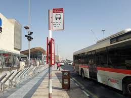 burjuman metro station b 2 bus stop