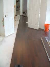 laminate and stair installation project