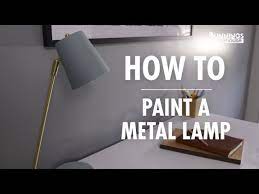 How To Paint A Metal Lamp Bunnings