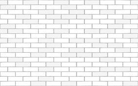 Premium Vector White Brick Wall