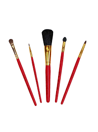 vega set of 5 makeup brushes rv 05