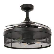 Black Ac Ceiling Fan With Light