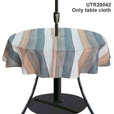 Tablecloth With Umbrella Hole For Round