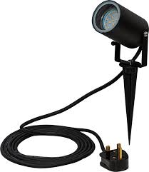 Led Outdoor Spotlight With Ground Spike