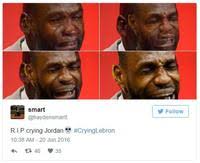 Lebron james is automatic from the logo. Crying Lebron Image Gallery List View Know Your Meme