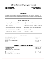 Beautician Resume Jobs Magdalene Project Org