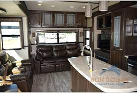 Shop new grand design solitude fifth wheels for sale at camperland of oklahoma in tulsa. Grand Design Solitude Fifth Wheels Refined Residential Elegance Blue Dog Rv