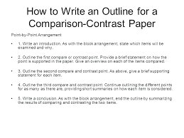 Block Format Essay Example Block Format Compare And Contrast Essay