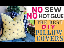 The Best Diy Pillow Covers No Sew