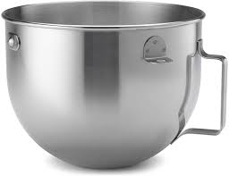 Make sure this fits by entering your model number. Amazon Com Kitchenaid 5qt Polished Stainless Steel Wide Mixer Bowl With Flat Handle Mixer Accessories Kitchen Dining