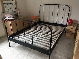 double ikea metal bed frame lillesand