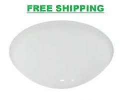 White Ceiling Fan Light Cover