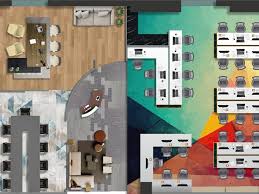 2d floor plan rendering of apartment