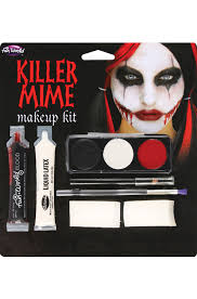 mime makeup kit purecostumes com