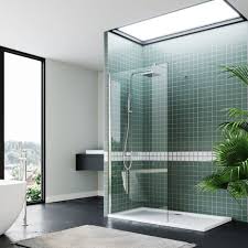 Elegant Frameless Wet Room Shower