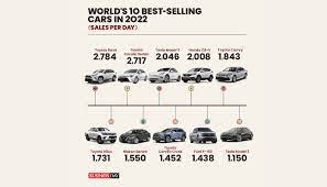 best selling cars in 2022